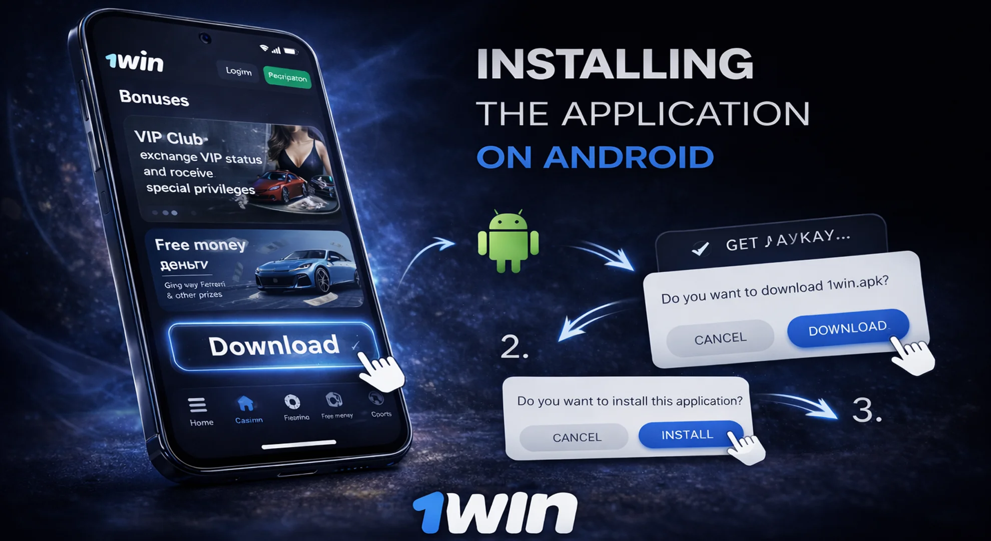 Installing the 1win Application on Android